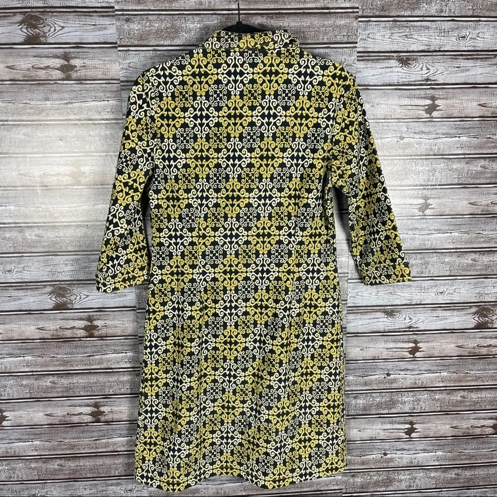 J. McLaughlin Pattered Dress Size Med  - Like New! - Picture 5 of 5